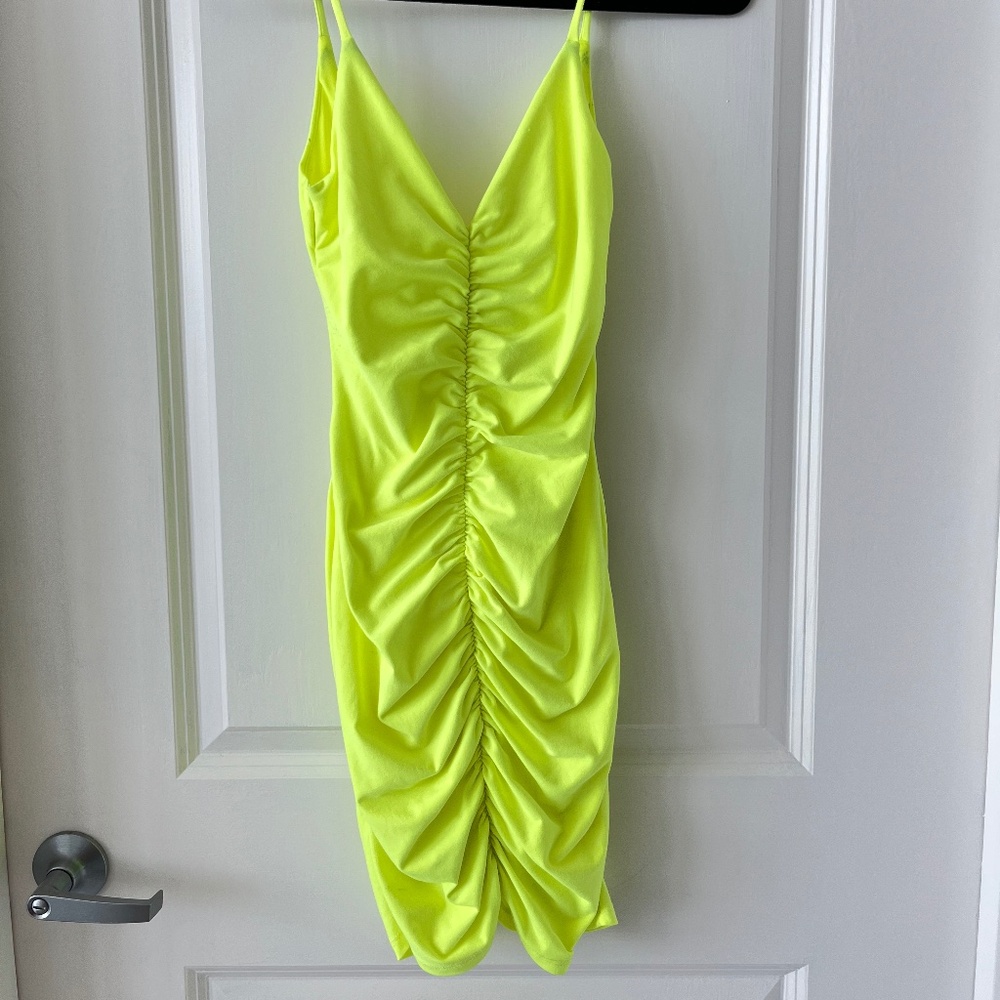 Blue Blush Neon Dress